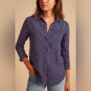 Scotch & Soda Blue and Pink Button Down Shirt